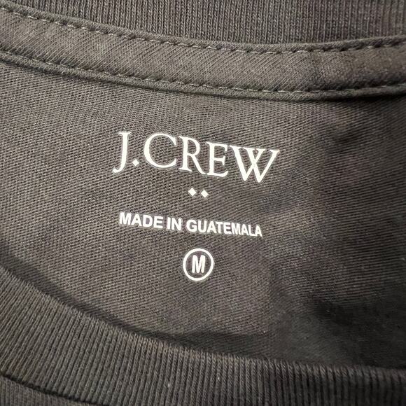 *NWT J. Crew Men's Black W/"Here for the Boos" Halloween Graphic Tee - Picture 7 of 10